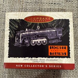 Hallmark Keepsake Ornament - Black and Silver Train